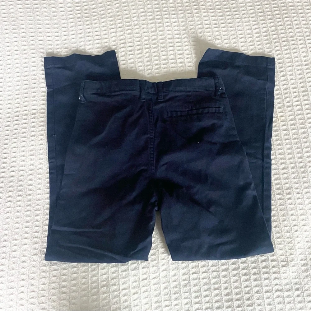 Boys Old Navy straight chino Pants in the navy size 12